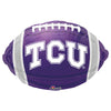 17 inch TCU HORNED FROGS (TEXAS CHRISTIAN UNIVERSITY) JUNIOR SHAPE - LA Balloons