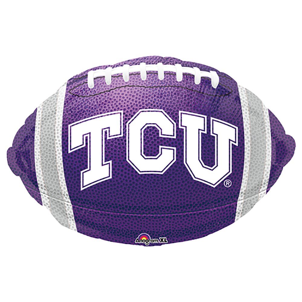 17 inch TCU HORNED FROGS (TEXAS CHRISTIAN UNIVERSITY) JUNIOR SHAPE