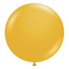 17 inch TUFTEX MUSTARD - LA Balloons