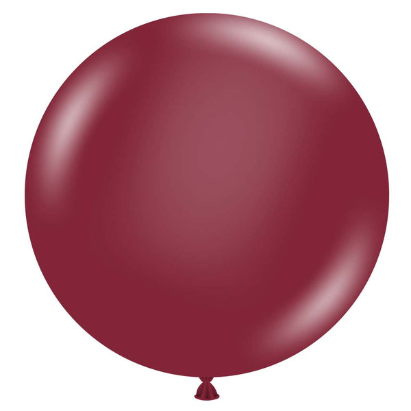 17 inch TUFTEX SAMBA BURGUNDY - LA Balloons