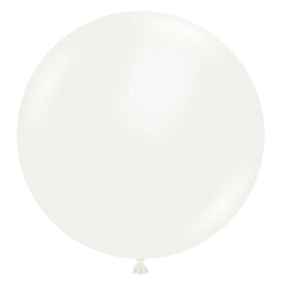 17 inch TUFTEX WHITE - LA Balloons
