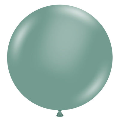 17 inch TUFTEX WILLOW GREEN - LA Balloons