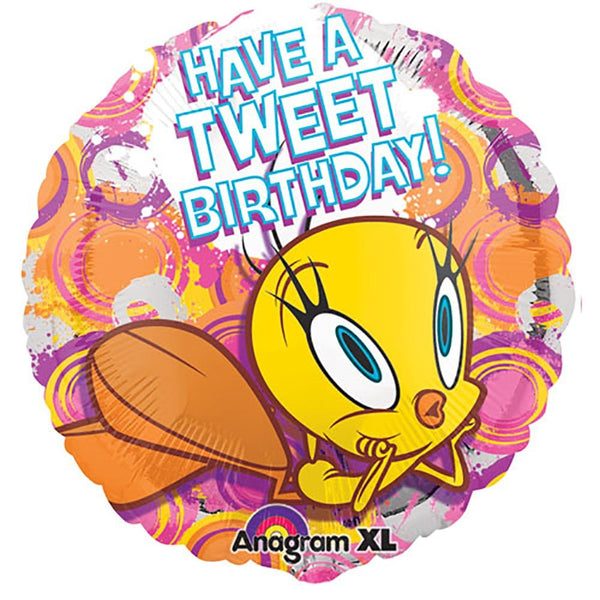 17 inch TWEETY HAPPY BIRTHDAY - LA Balloons