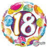 18 inch 18 BIG DOTS & GLITZ - LA Balloons
