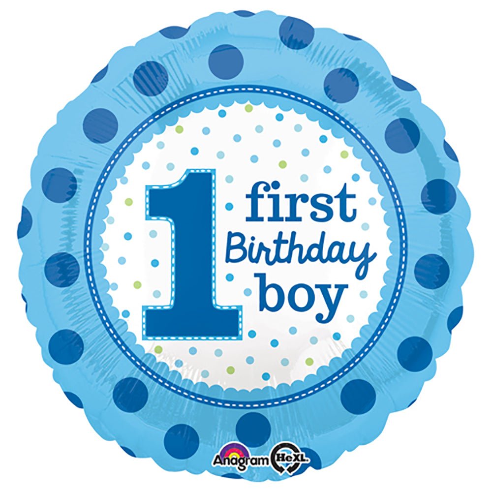 18 inch 1ST BIRTHDAY BOY
