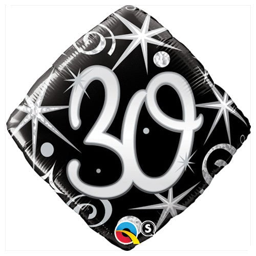 18 inch 30 ELEGANT SPARKLES & SWIRLS - LA Balloons