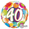 18 inch 40 BIG DOTS & GLITZ - LA Balloons