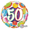 18 inch 50 BIG DOTS & GLITZ - LA Balloons