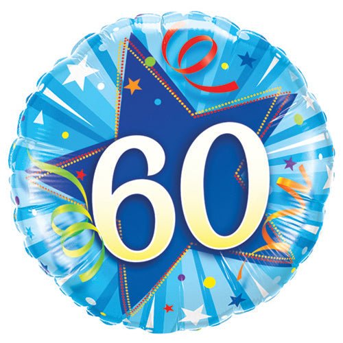 18 inch 60 SHINING STAR BRIGHT BLUE