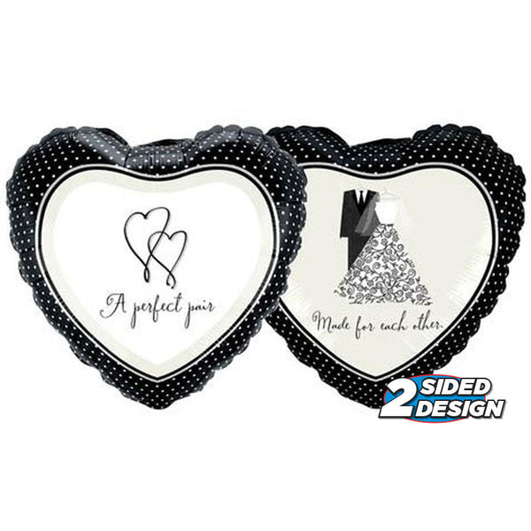 18 inch A PERFECT PAIR - LA Balloons