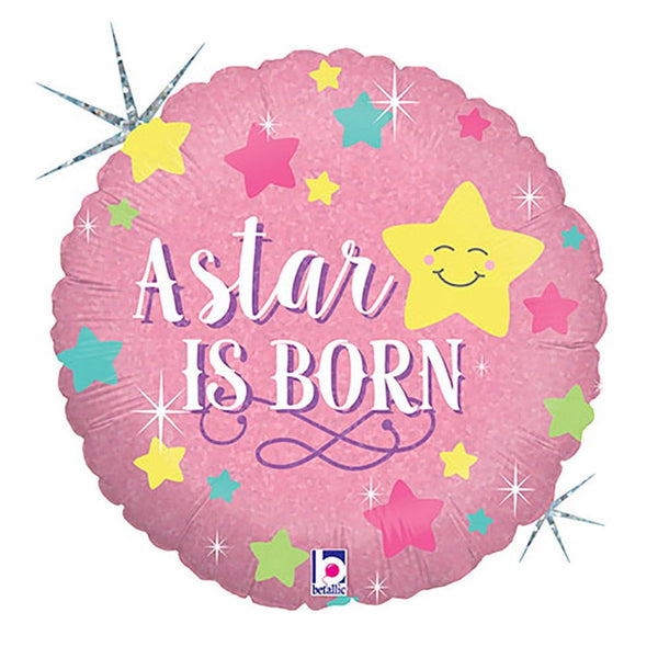 18 inch A STAR IS BORN - GIRL - LA Balloons