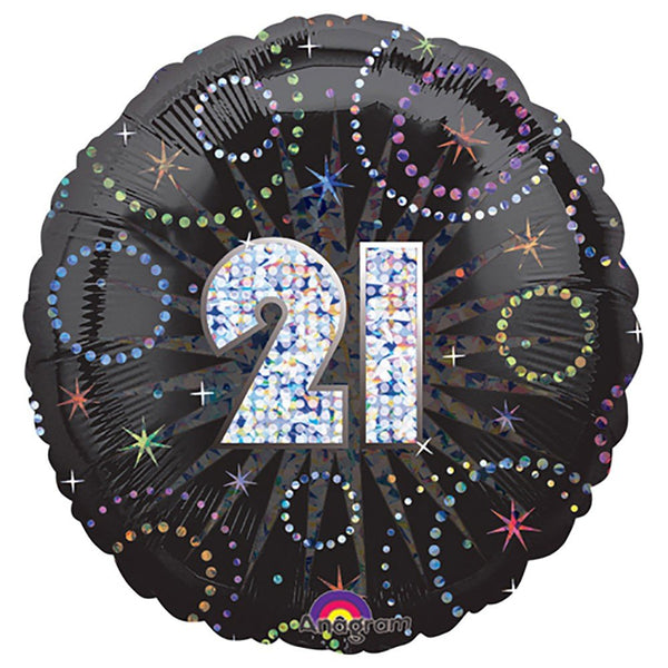 18 inch A TIME TO PARTY 21 - LA Balloons