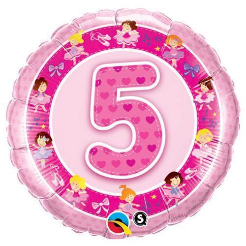 18 inch AGE 5 PINK BALLERINAS