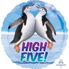 18 inch AVANTI PENGUINS HIGH FIVE - LA Balloons