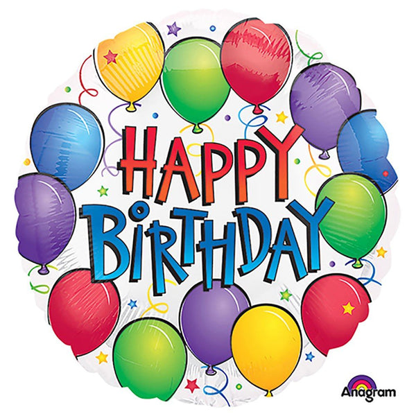 18 inch BALLOON FUN BIRTHDAY - LA Balloons