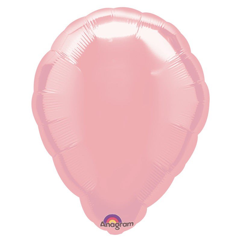 18 inch BALLOON SHAPE - PASTEL PINK
