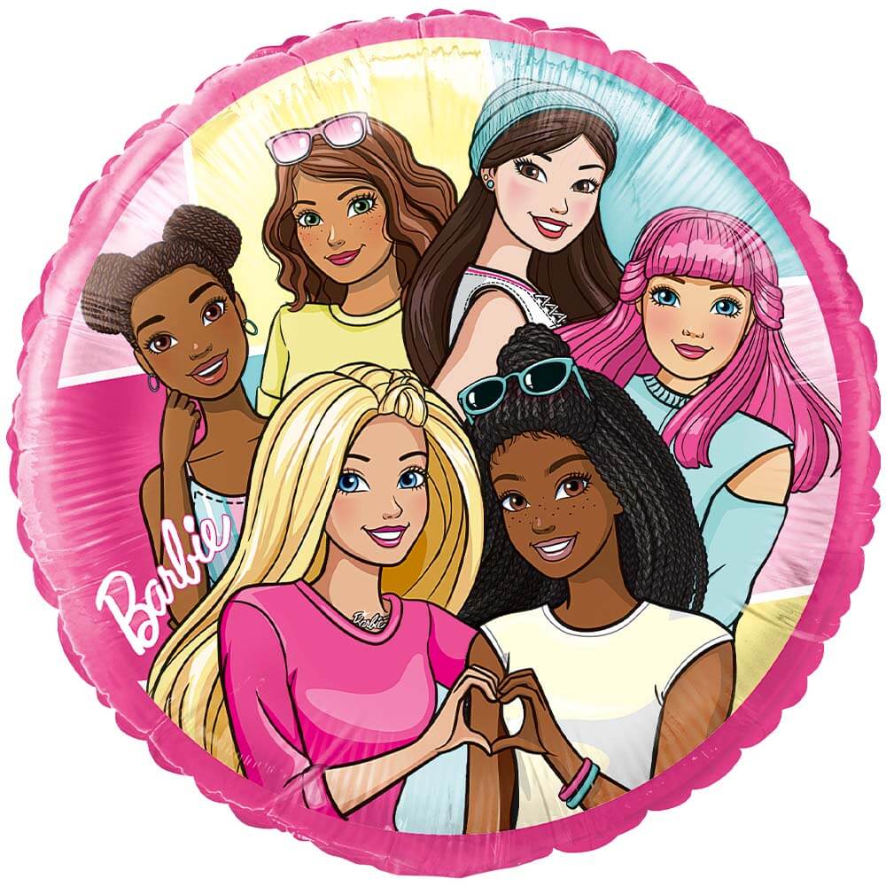 18 inch BARBIE AND FRIENDS - LA Balloons