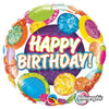 18 inch BIRTHDAY BIG DOTS & GLITZ - LA Balloons