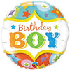 18 inch BIRTHDAY BOY CIRCUS STARS - LA Balloons