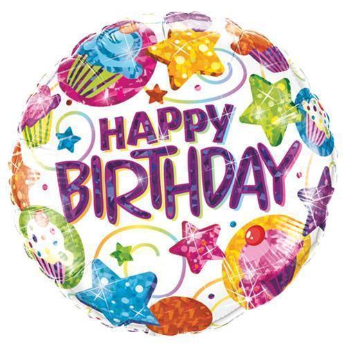 18 inch BIRTHDAY DAZZLING SWEETS - LA Balloons