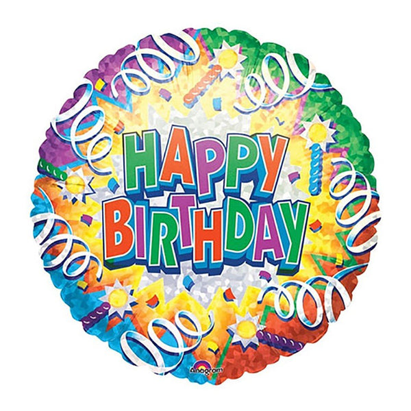 18 inch BIRTHDAY EXPLOSION - LA Balloons