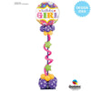 18 inch BIRTHDAY GIRL CIRCUS STARS - LA Balloons