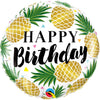 18 inch BIRTHDAY GOLDEN PINEAPPLE - LA Balloons