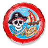 18 inch BIRTHDAY PIRATES - LA Balloons
