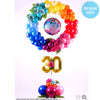 18 inch BIRTHDAY TROPICAL FLAMINGO - LA Balloons