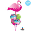 18 inch BIRTHDAY TROPICAL FLAMINGO - LA Balloons