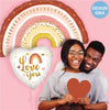 18 inch BOHO LOVE YOU - LA Balloons
