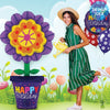 18 inch BOLD BLOOMS BIRTHDAY - LA Balloons