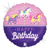 18 inch CAROUSEL BIRTHDAY - LA Balloons