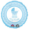 18 inch CELEBRATE BABY BOY - LA Balloons
