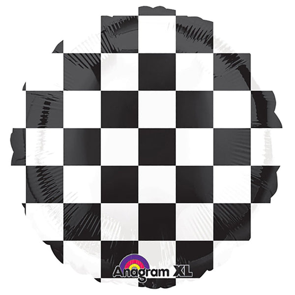 18 inch CHECKERBOARD BALLOON - LA Balloons