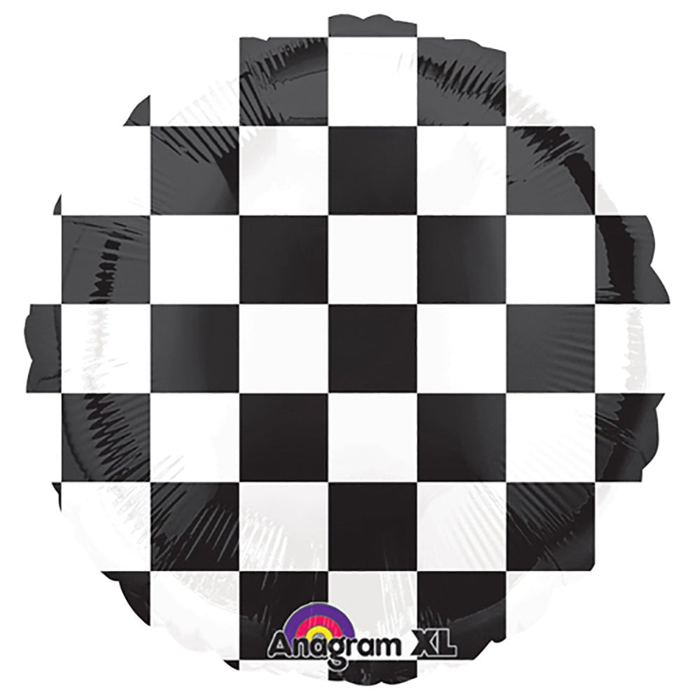 18 inch CHECKERBOARD BALLOON