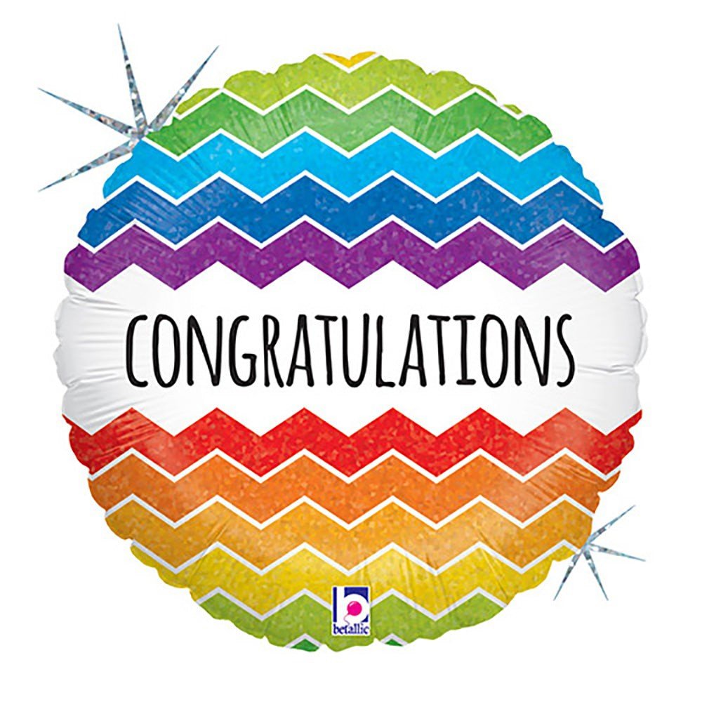 18 inch CHEVRON CONGRATULATIONS