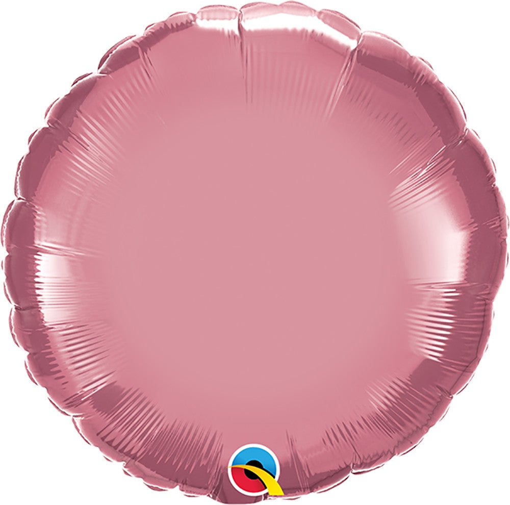 18 inch CIRCLE - CHROME MAUVE