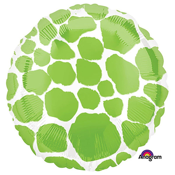 18 inch CIRCLE - KIWI GIRAFFE - LA Balloons