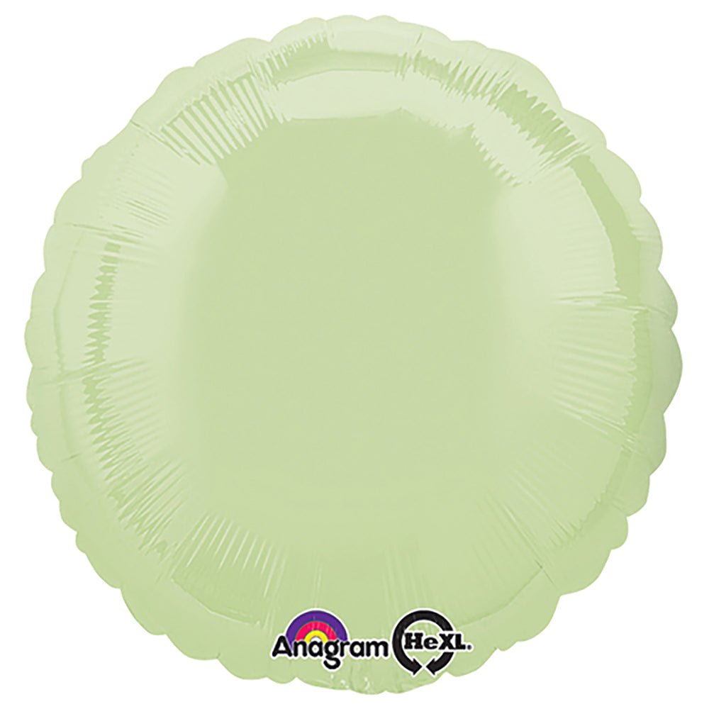 18 inch CIRCLE - LEAF GREEN