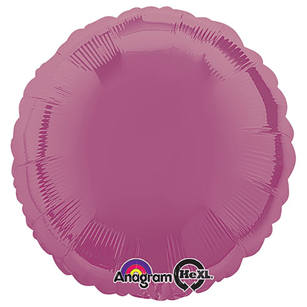 18 inch CIRCLE - METALLIC LAVENDER - LA Balloons