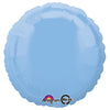18 inch CIRCLE - PASTEL BLUE - LA Balloons