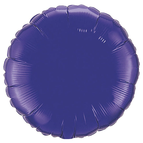 18 inch CIRCLE - QUARTZ PURPLE - LA Balloons