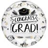 18 inch CLEARZ - CLEARLY SKETCHED GRAD! - LA Balloons