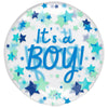 18 inch CLEARZ - IT'S A BOY STARS - LA Balloons
