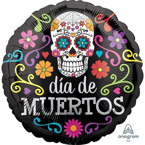 18 inch COLORFUL DIA DE MUERTOS