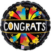 18 inch CONGRATS BURSTING STARS - LA Balloons