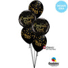 18 inch CONGRATS GRAD GOLD DOODLES - LA Balloons