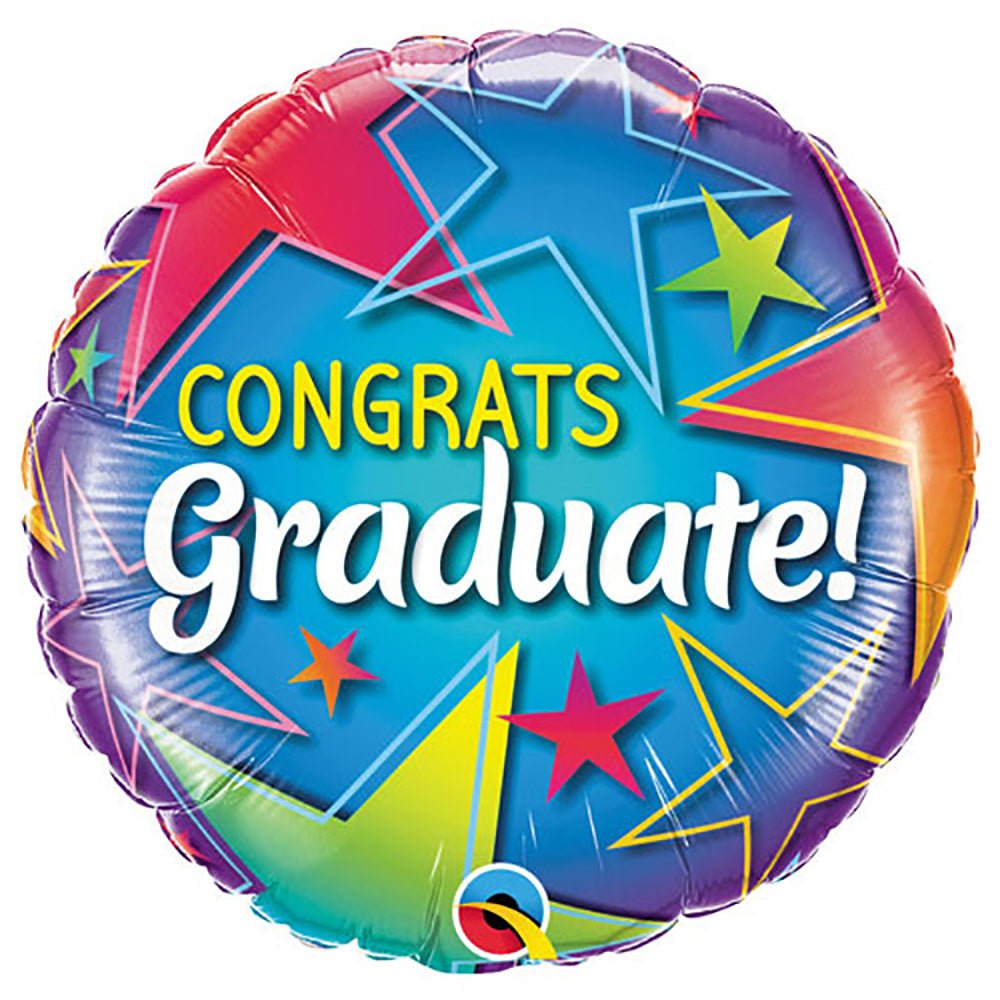 18 inch CONGRATS GRADUATE! STARS