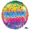 18 inch CONGRATS RAINBOW - LA Balloons